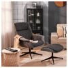 aeleby-footstool-gunnared-medium-grey-dark-grey__1215613_pe912085_s5.jpg FootEase 1 – Stylish and Comfortable Footstool